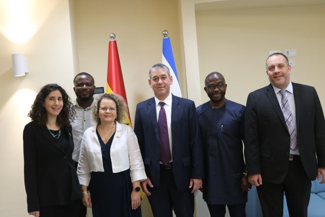 Mr. Shay Rinsky, Israeli Ministry of Economy and Industry leading a delegationt to Ghana